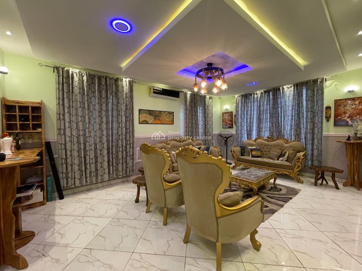 Fully Furnished 5 Bedroom with Swimming Pool, Ashaley Botwe, Adenta Municipal, Accra, Detached Duplex for Rent
