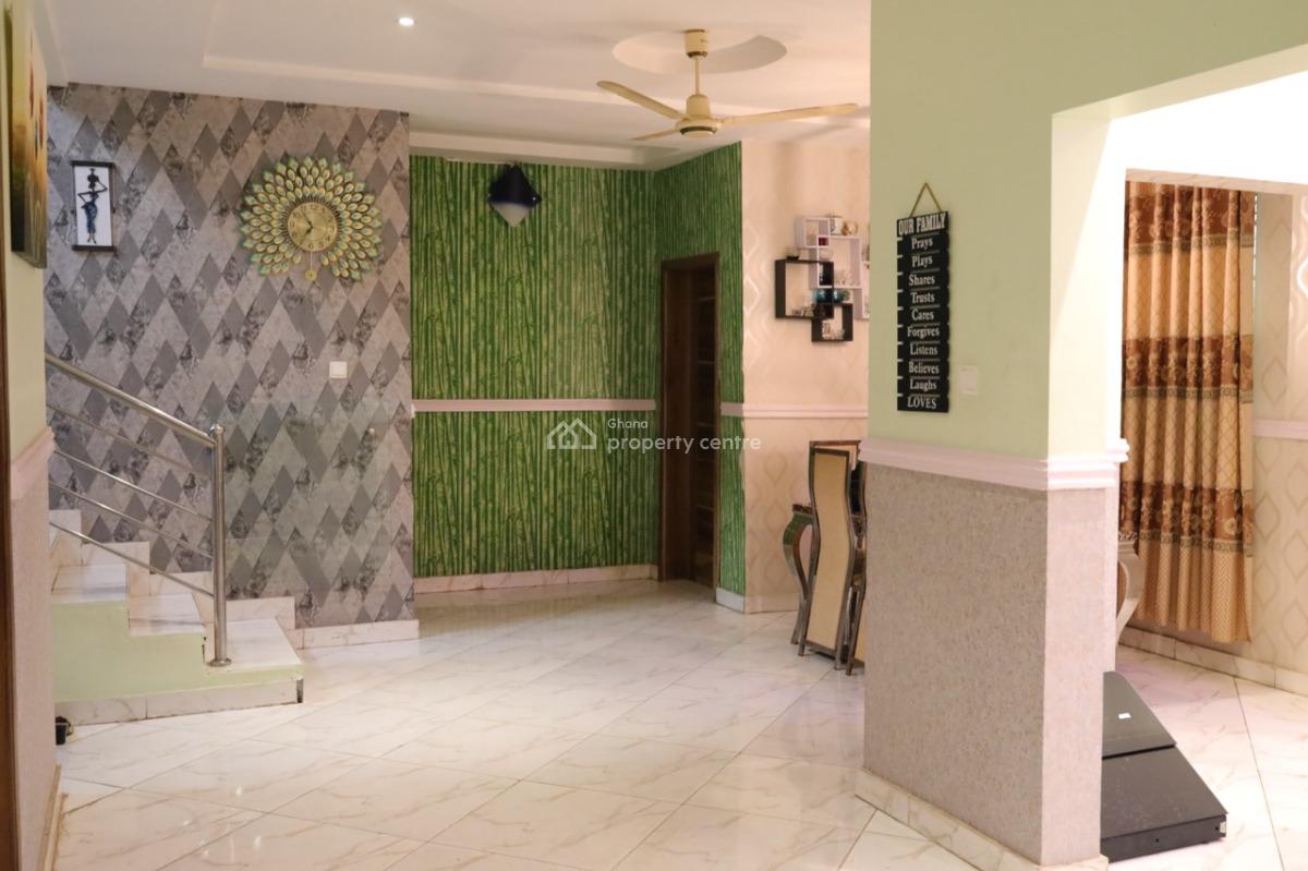 Fully Furnished 5 Bedroom with Swimming Pool, Ashaley Botwe, Adenta Municipal, Accra, Detached Duplex for Rent