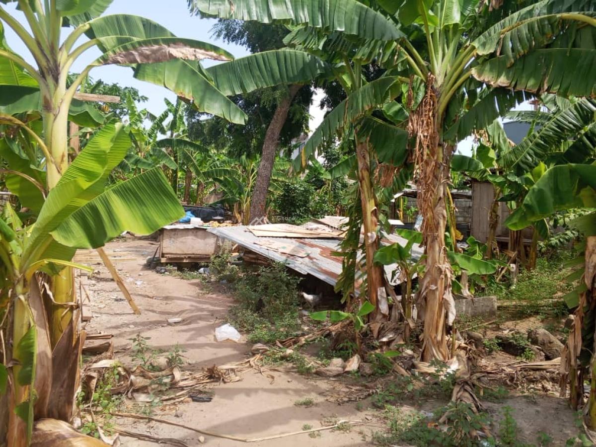 Half Plot of Land at Pokuase Ayawaso, Ayawaso West Home Restaurant, Pokuase (pokoasi), Ga West Municipal, Accra, Residential Land for Sale