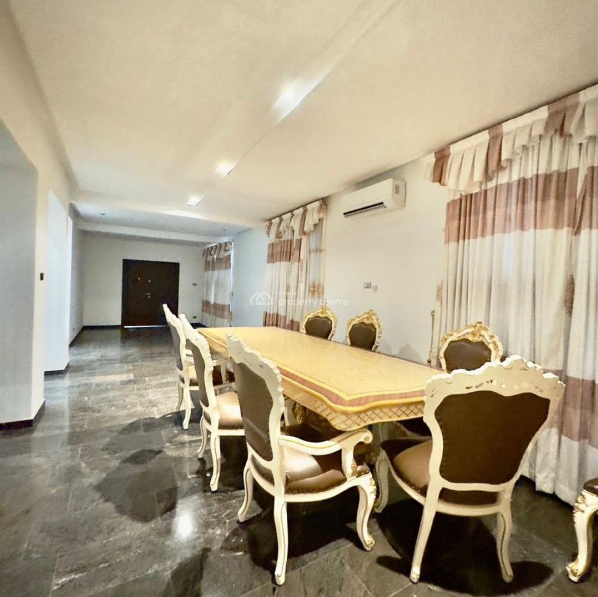 a Luxurious 5 Bedroom in a Beautiful and a Secured Estate, Au Village, Cantonments, Accra, House for Sale