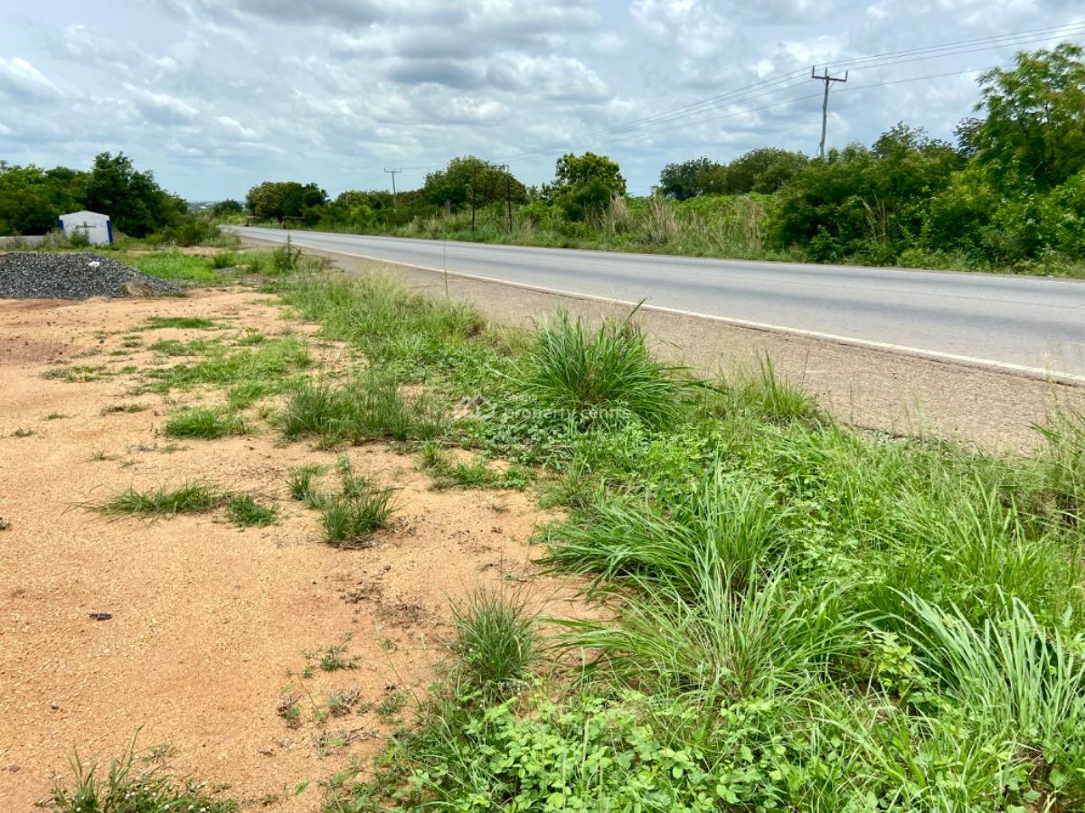 Roadside Land in Ada Toje on Accra--aflao Highway  4 Plots with 3-bedr, Ada Toje, Accra - Aflao Highway, Ada East, Accra, Commercial Land for Sale