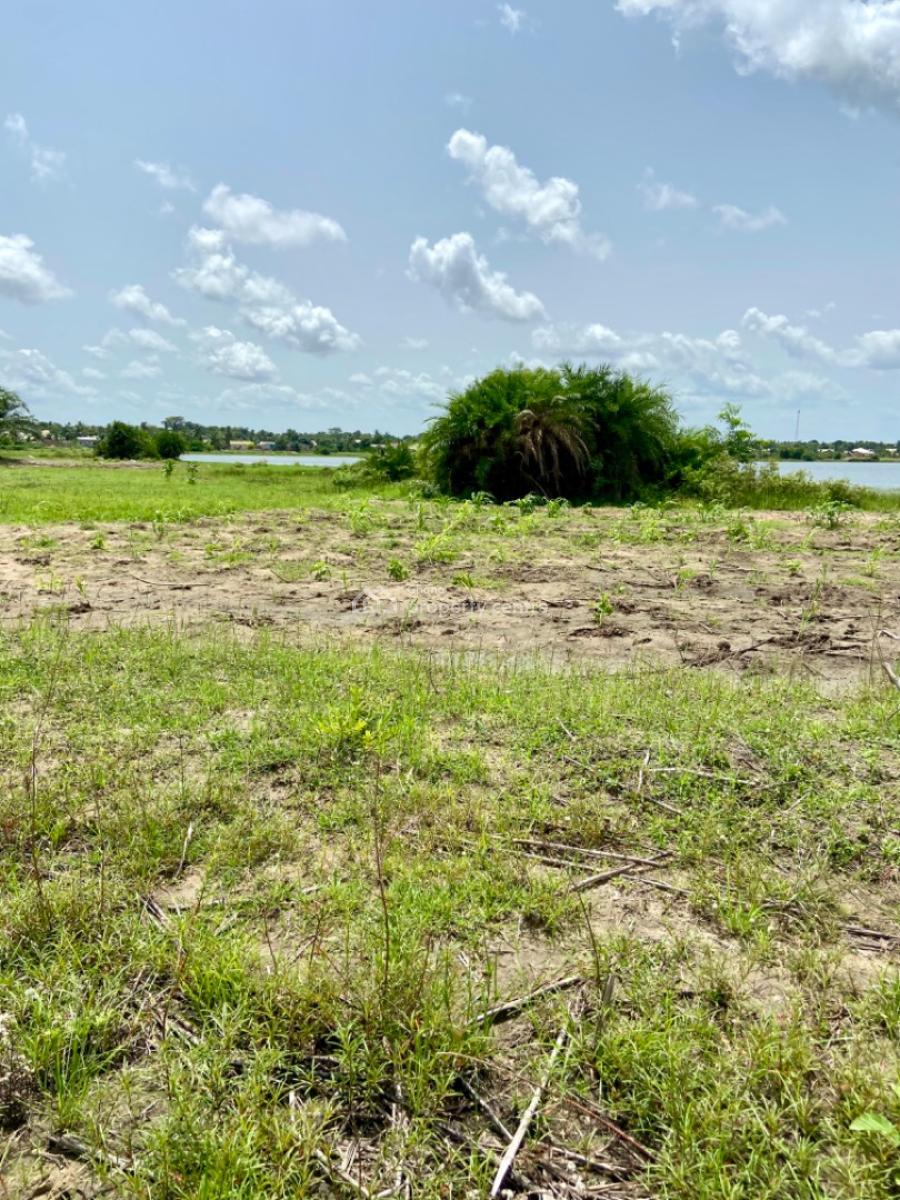 Roadside & Waterfront Land in Ada Tamatoku Near Ada--kasseh  3 Acres (, Ada Tamatoku, Kasseh Ada, Ada East, Accra, Mixed-use Land for Sale