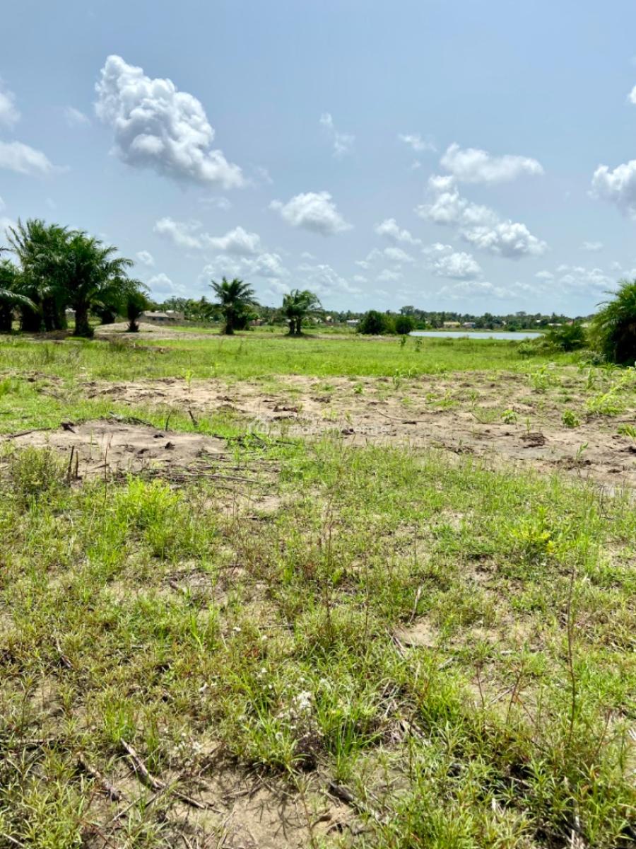 Roadside & Waterfront Land in Ada Tamatoku Near Ada--kasseh  3 Acres (, Ada Tamatoku, Kasseh Ada, Ada East, Accra, Mixed-use Land for Sale