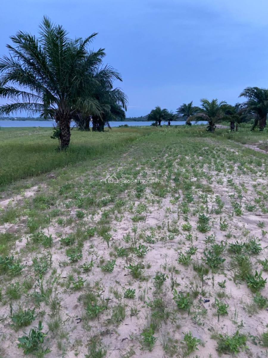 Waterfront-roadside Land Available for Purchase at Ada Tamatoku, Ada Tamatoku, Kasseh, Ada East, Accra, Mixed-use Land for Sale