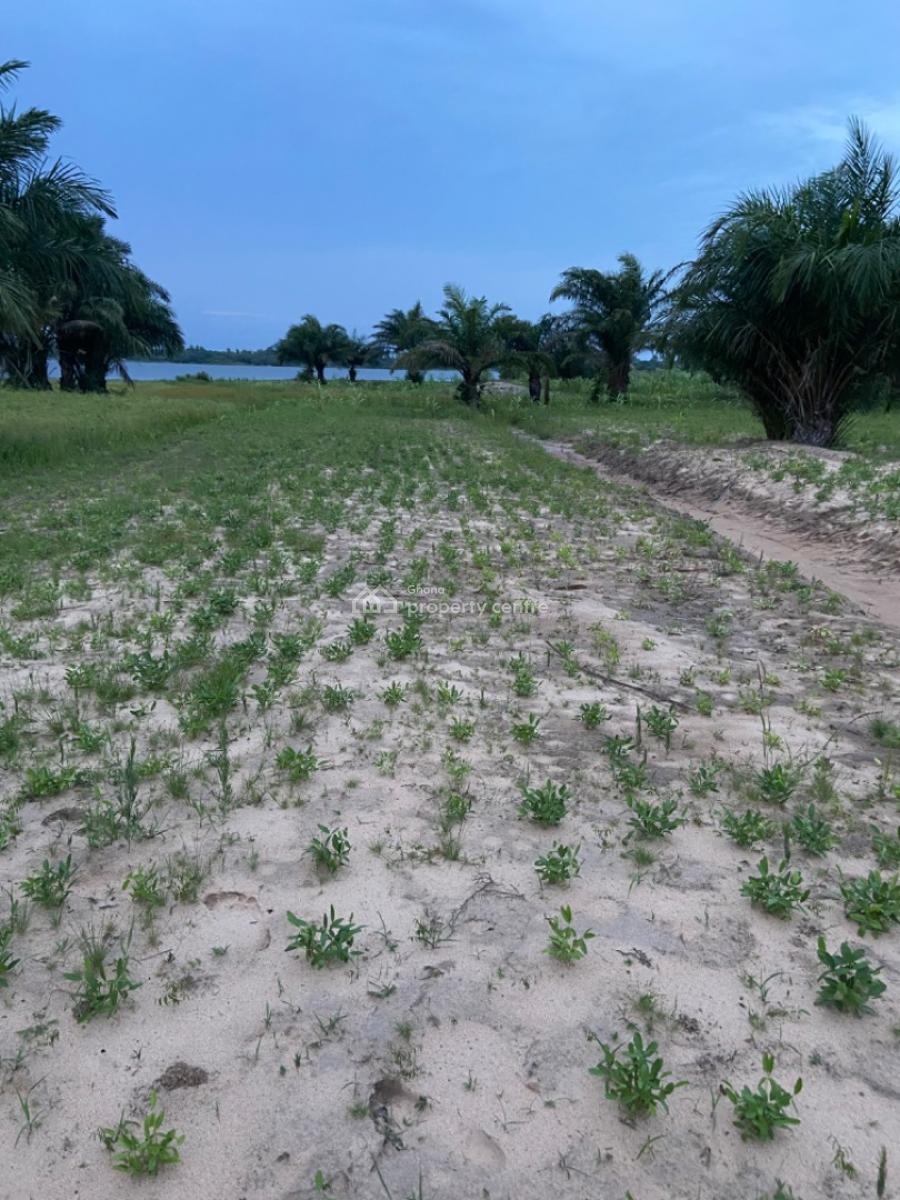 Waterfront-roadside Land Available for Purchase at Ada Tamatoku, Ada Tamatoku, Kasseh, Ada East, Accra, Mixed-use Land for Sale
