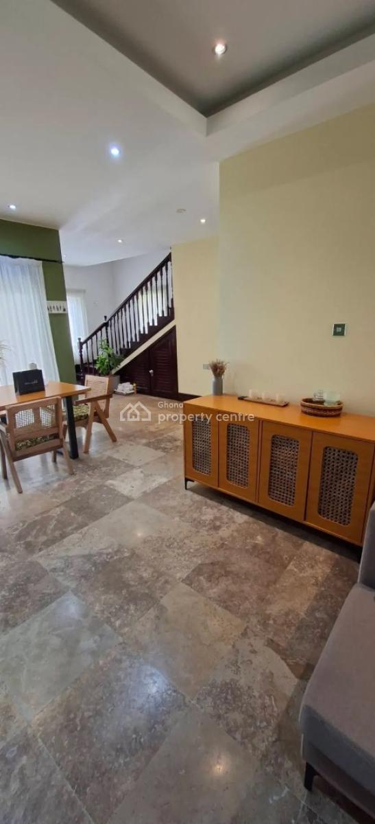 Furnished 3 Bedroom Townhouse with Private Pool in a Gated Community, Airport Residential Area, Accra, Townhouse for Rent