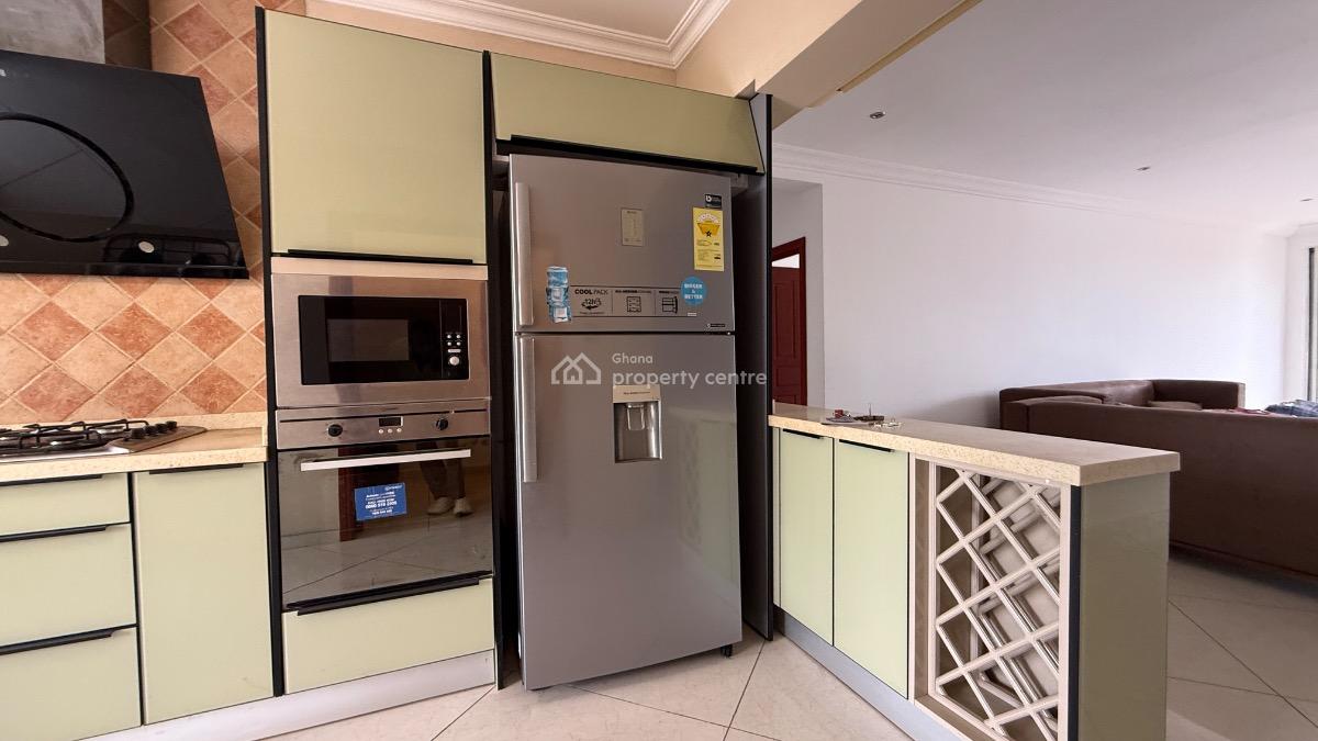 Semi Furnished 3 Bedroom Apartment with Staff Quarters and Pool, Cantonments, Accra, Apartment for Rent