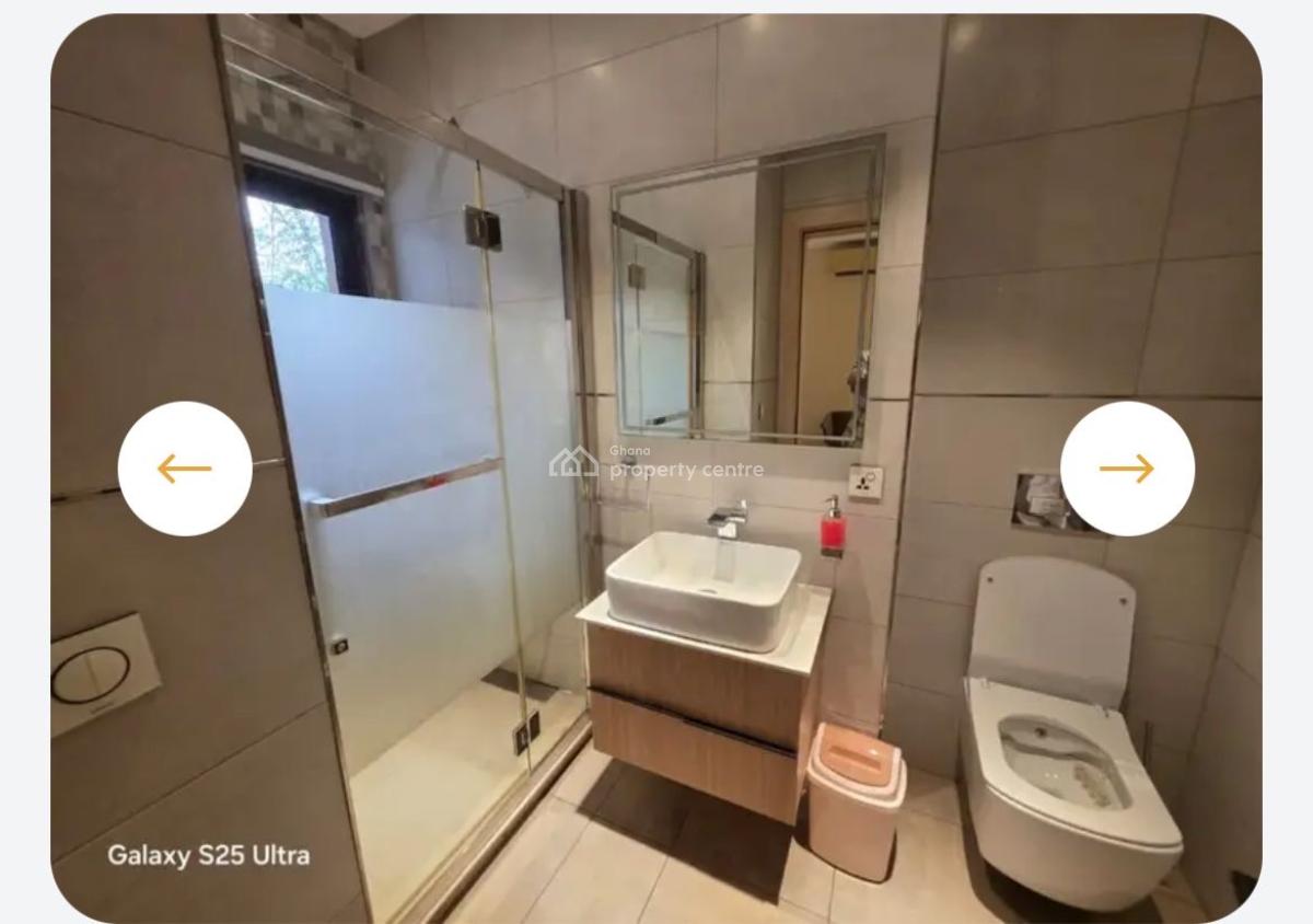 4 Bedrooms Fully Furnished at Cantonments, American House, Cantonments, Accra, Townhouse for Rent