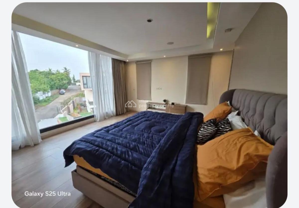 4 Bedrooms Fully Furnished at Cantonments, American House, Cantonments, Accra, Townhouse for Rent