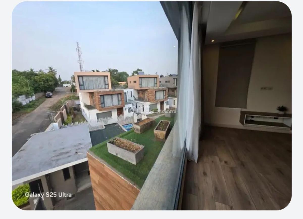 4 Bedrooms Fully Furnished at Cantonments, American House, Cantonments, Accra, Townhouse for Rent