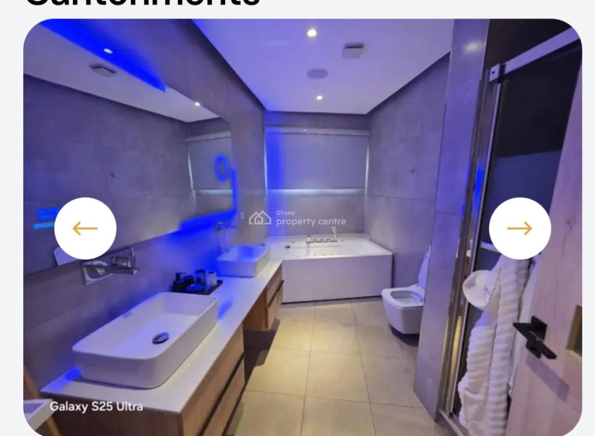 4 Bedrooms Fully Furnished at Cantonments, American House, Cantonments, Accra, Townhouse for Rent