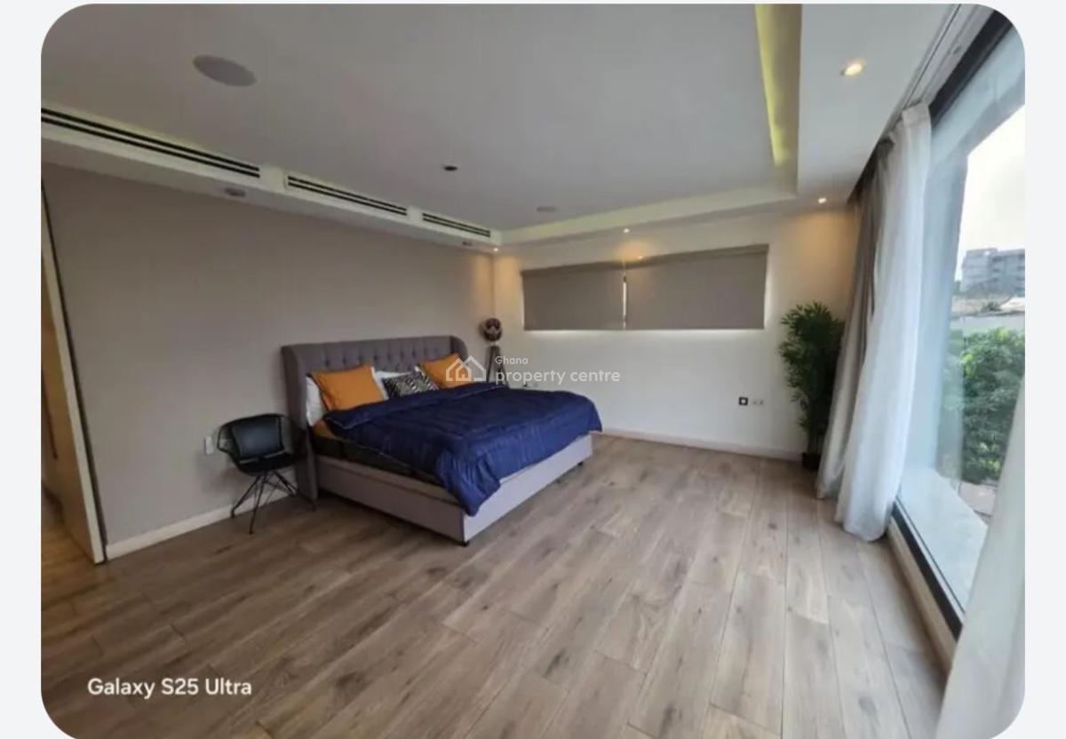 4 Bedrooms Fully Furnished at Cantonments, American House, Cantonments, Accra, Townhouse for Rent