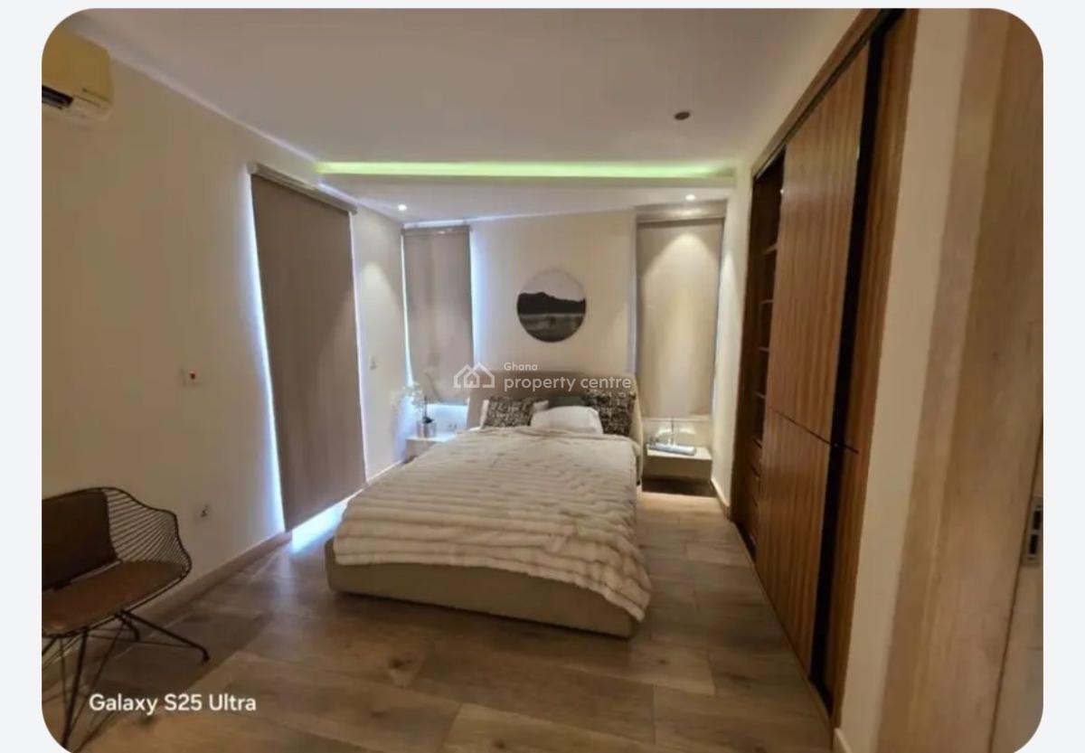 4 Bedrooms Fully Furnished at Cantonments, American House, Cantonments, Accra, Townhouse for Rent