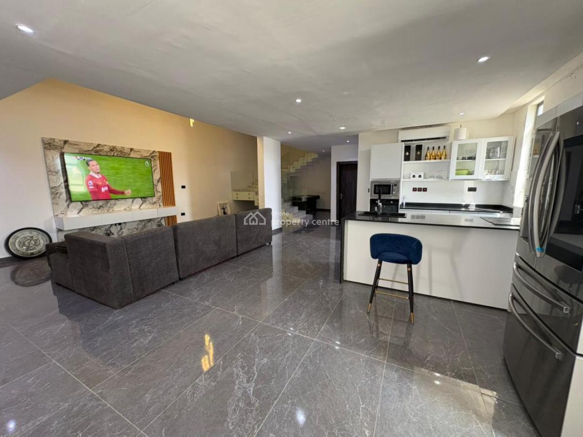 Contemporary Fully Furnished 3-bedrooms Villa, East Legon Hills, East Legon, Accra, House for Sale
