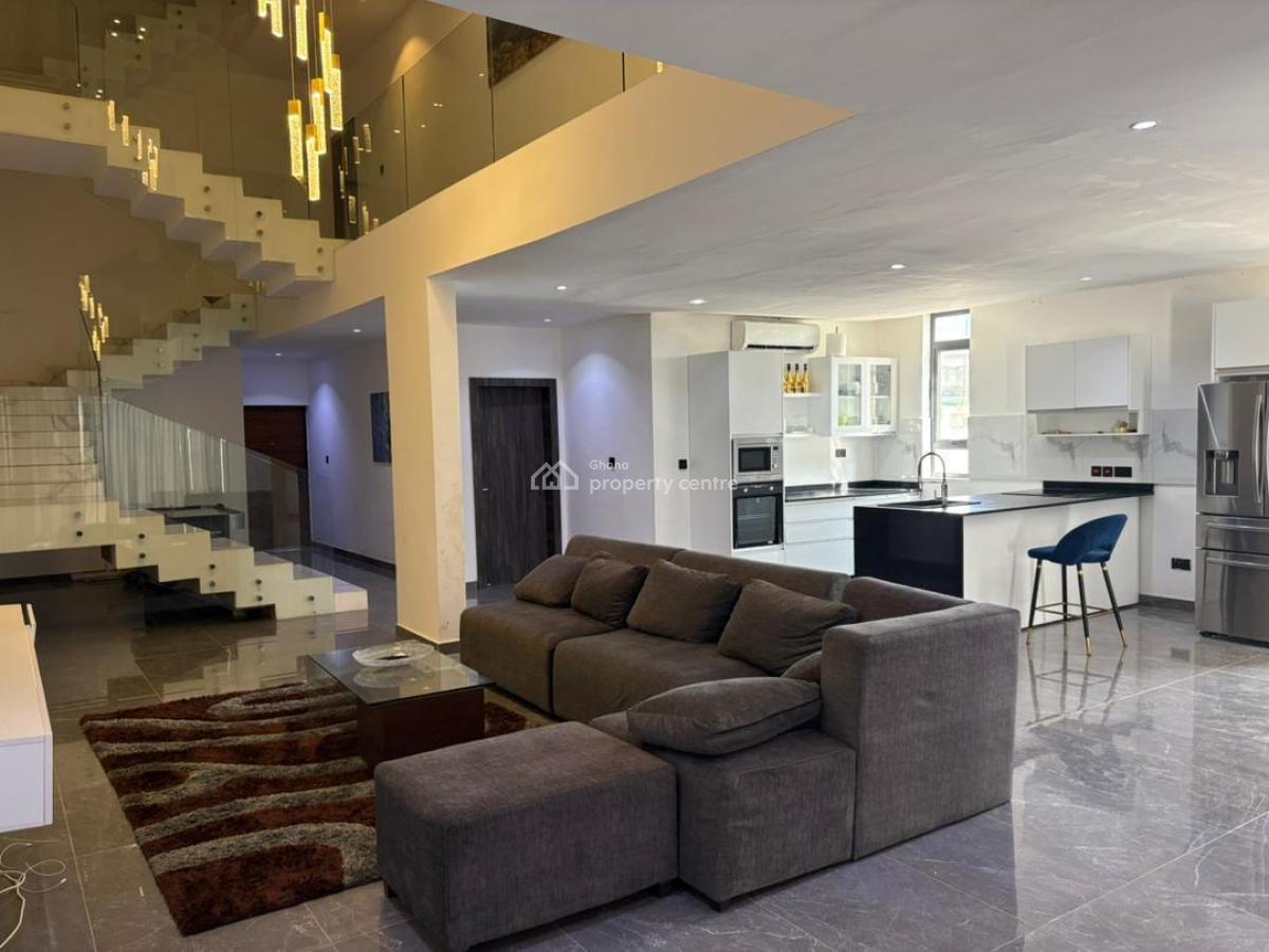 Contemporary Fully Furnished 3-bedrooms Villa, East Legon Hills, East Legon, Accra, House for Sale