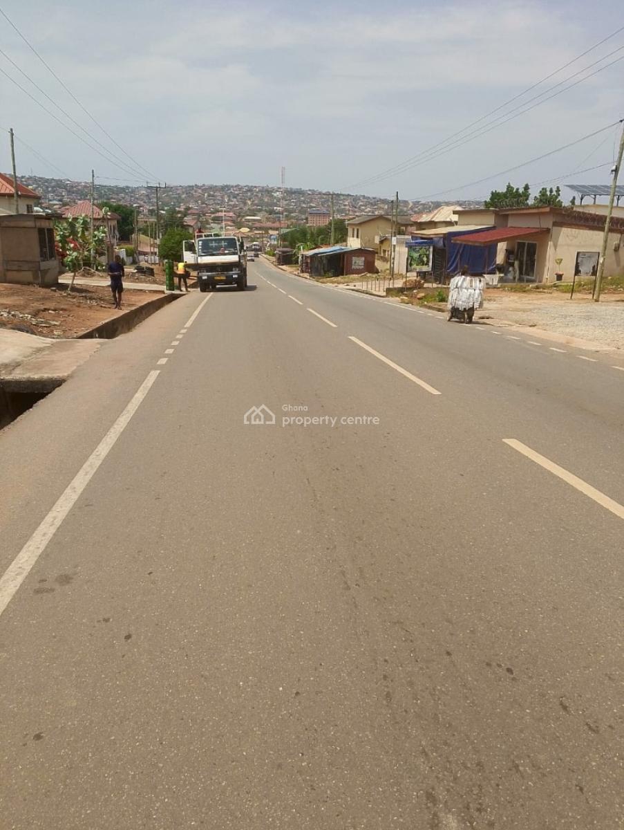 Commercial 4 Plots, Near The Interchange, Pokuase (pokoasi), Ga West Municipal, Accra, Commercial Land for Sale