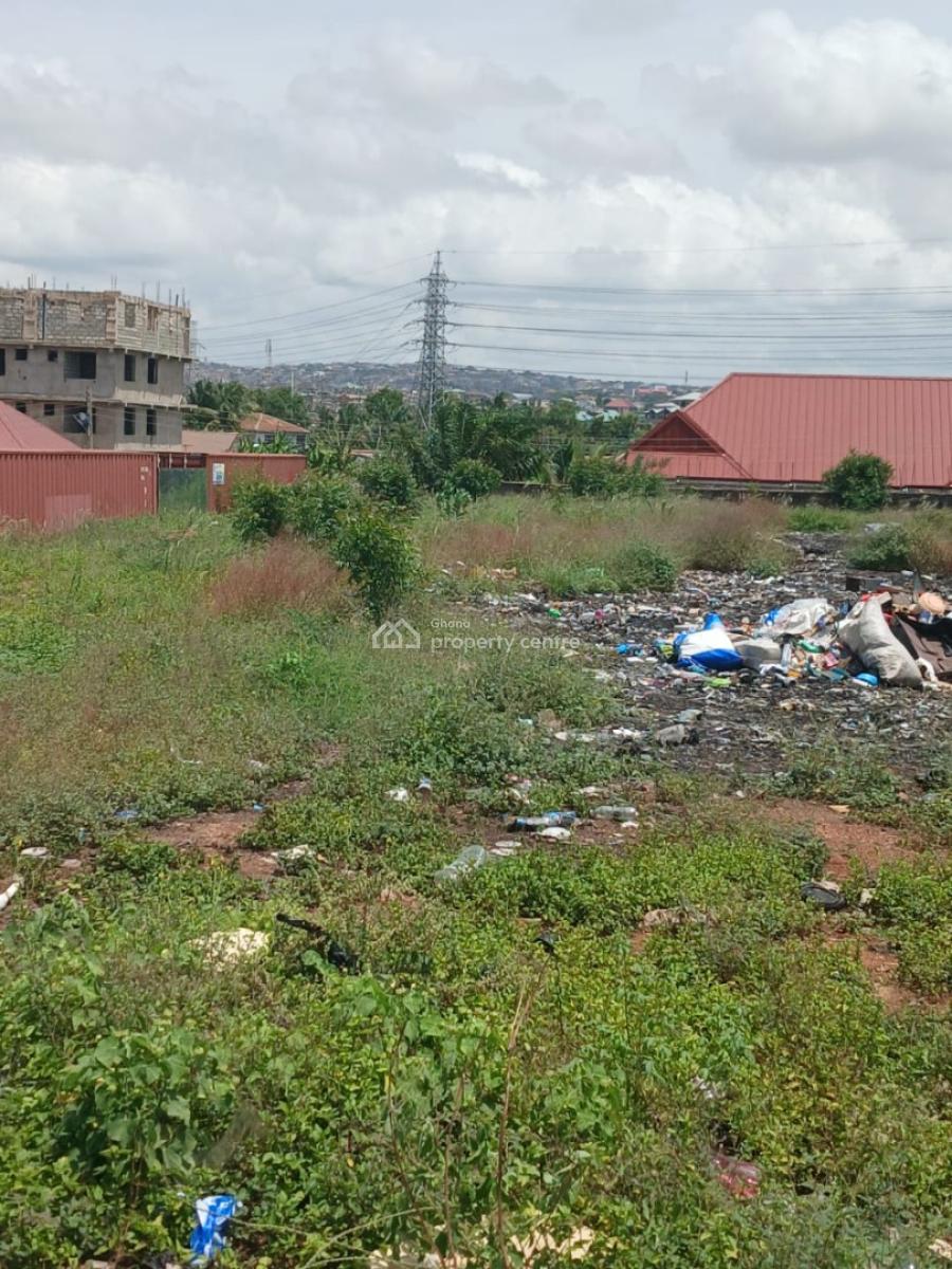 Main Road Commercial Almost 4 Plots, After Mallam Overhead, Kwashieman, Accra, Land for Sale