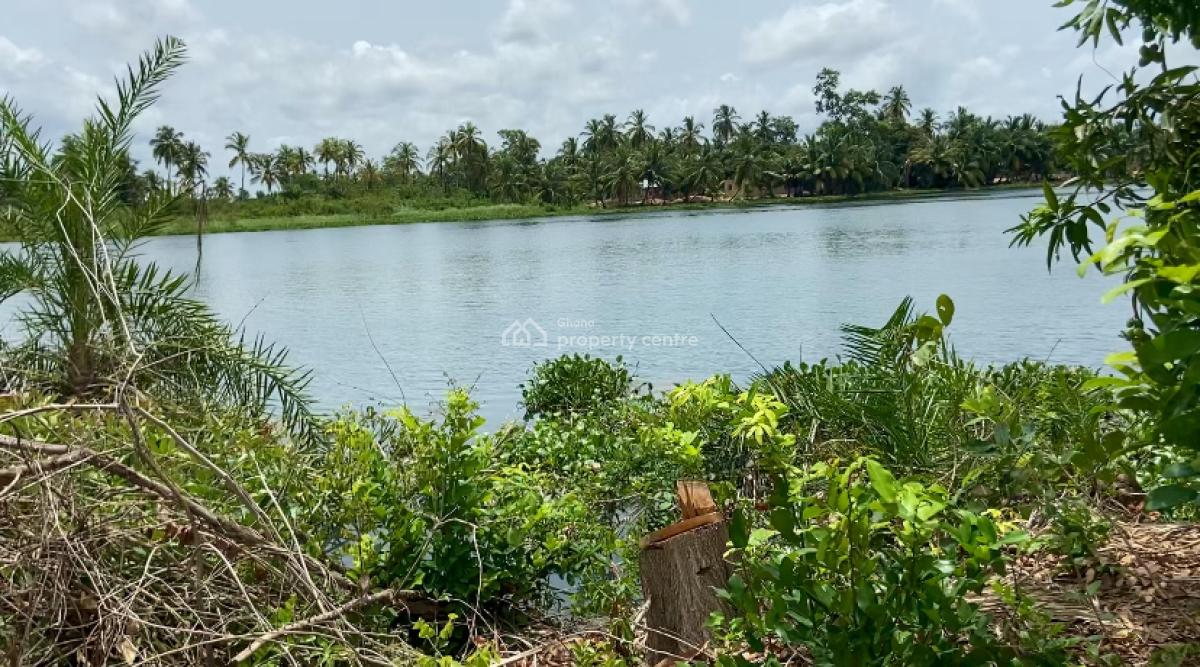 Riverfront Land in Big Ada Angornya Ghana  High-growth Property, Ada Foah - Big Ada Road, Aqua Safari, Kasseh Ada, Ada Foah, Ada East, Accra, Mixed-use Land for Sale