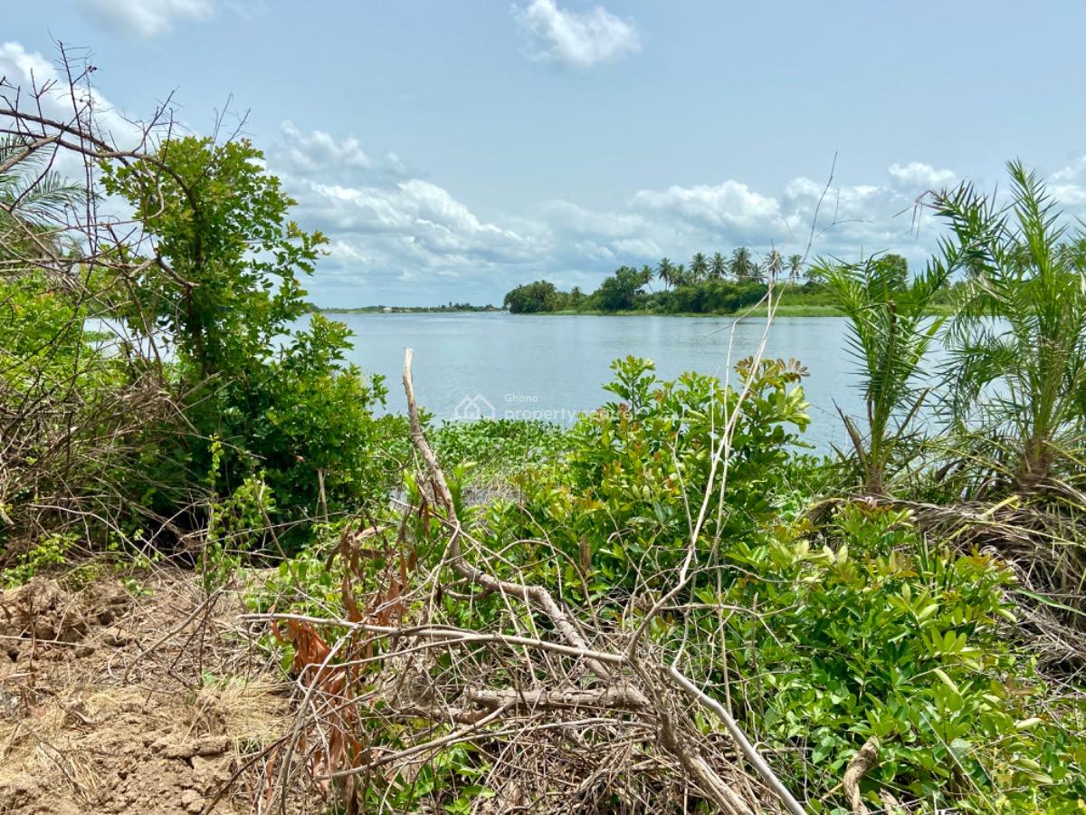 Riverfront Land in Big Ada Angornya Ghana  High-growth Property, Ada Foah - Big Ada Road, Aqua Safari, Kasseh Ada, Ada Foah, Ada East, Accra, Mixed-use Land for Sale