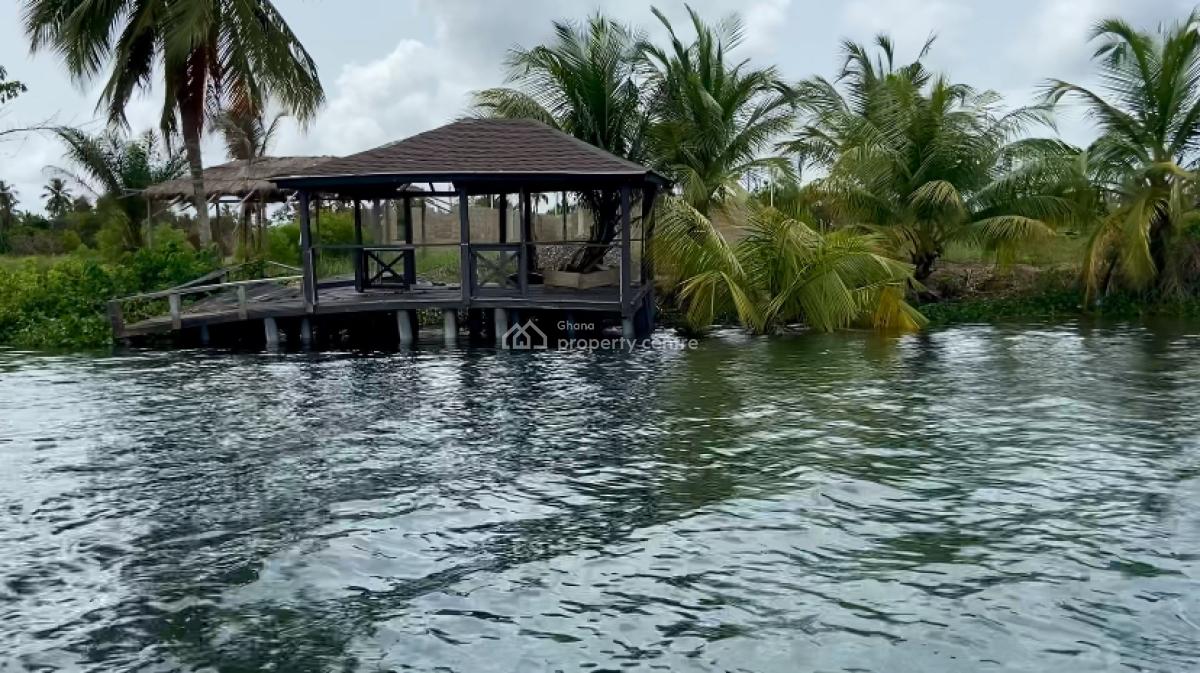 Island Land in Big Ada Wehem Ghana  15 Acres (110 Plots) Waterfront, Ada Foah, Big Ada, Aqua Safari, Ghana, Ada Foah, Ada East, Accra, Mixed-use Land for Sale