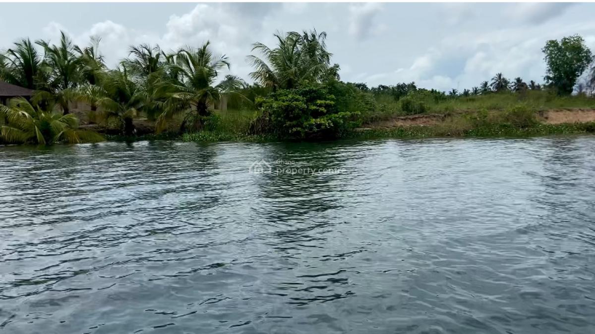Island Land in Big Ada Wehem Ghana  15 Acres (110 Plots) Waterfront, Ada Foah, Big Ada, Aqua Safari, Ghana, Ada Foah, Ada East, Accra, Mixed-use Land for Sale
