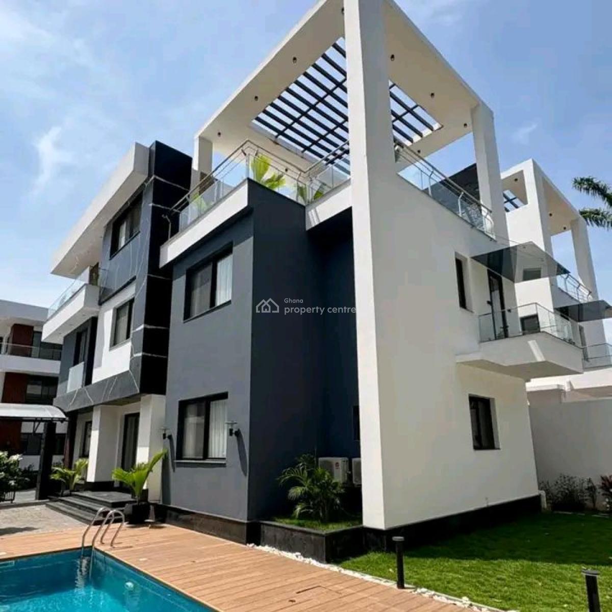 Ultra Modern 5-bedroom Townhouse @cantonmnt, Cantonments, Accra, Townhouse for Rent