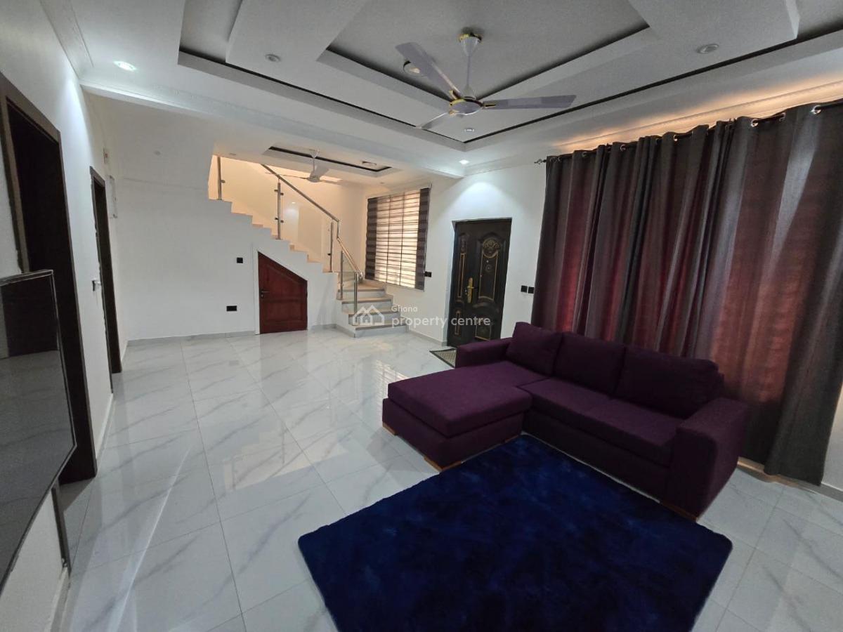 Fully Furnished 3-bedroom Storey House @spintex, Spintex, Accra, Detached Duplex for Rent
