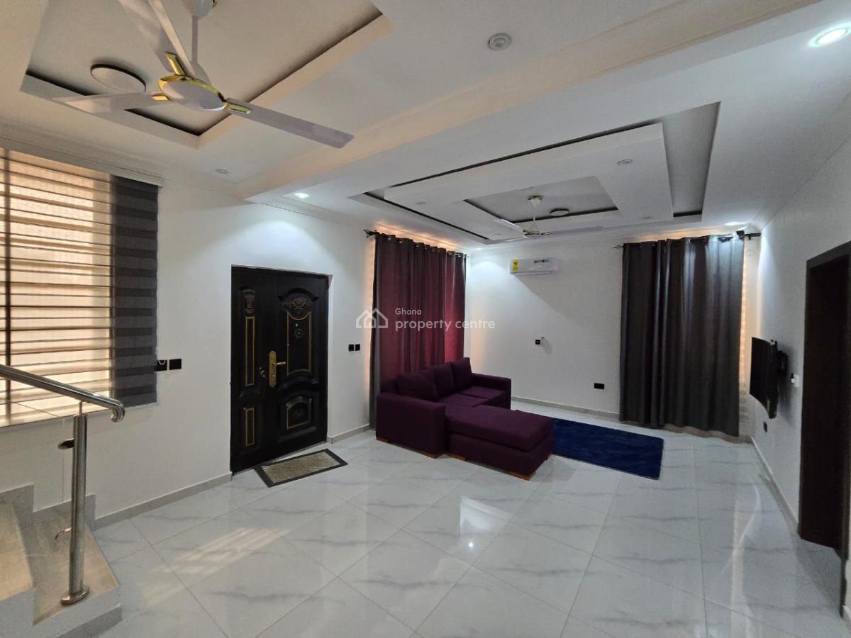 Fully Furnished 3-bedroom Storey House @spintex, Spintex, Accra, Detached Duplex for Rent
