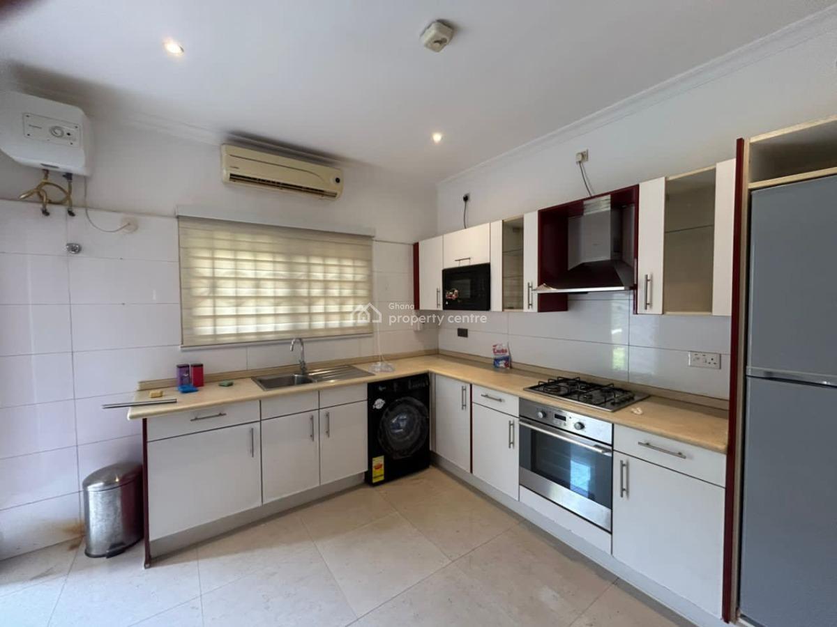 Semi Furnished 4-bedroom Townhouse, Airport Residential Area, Accra, Townhouse for Rent