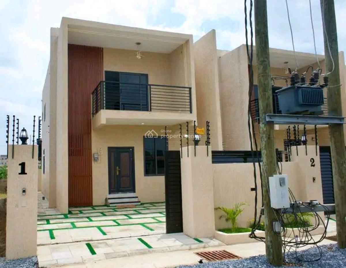 Modern 2-bedoom House @ashalley Botwe, Ashaley Botwe, Adenta Municipal, Accra, Terraced Duplex for Sale