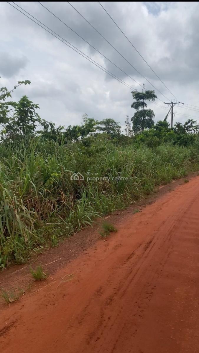 Registered 10 Acres Land, Adukrom, Akuapim North, Eastern Region, Mixed-use Land for Sale