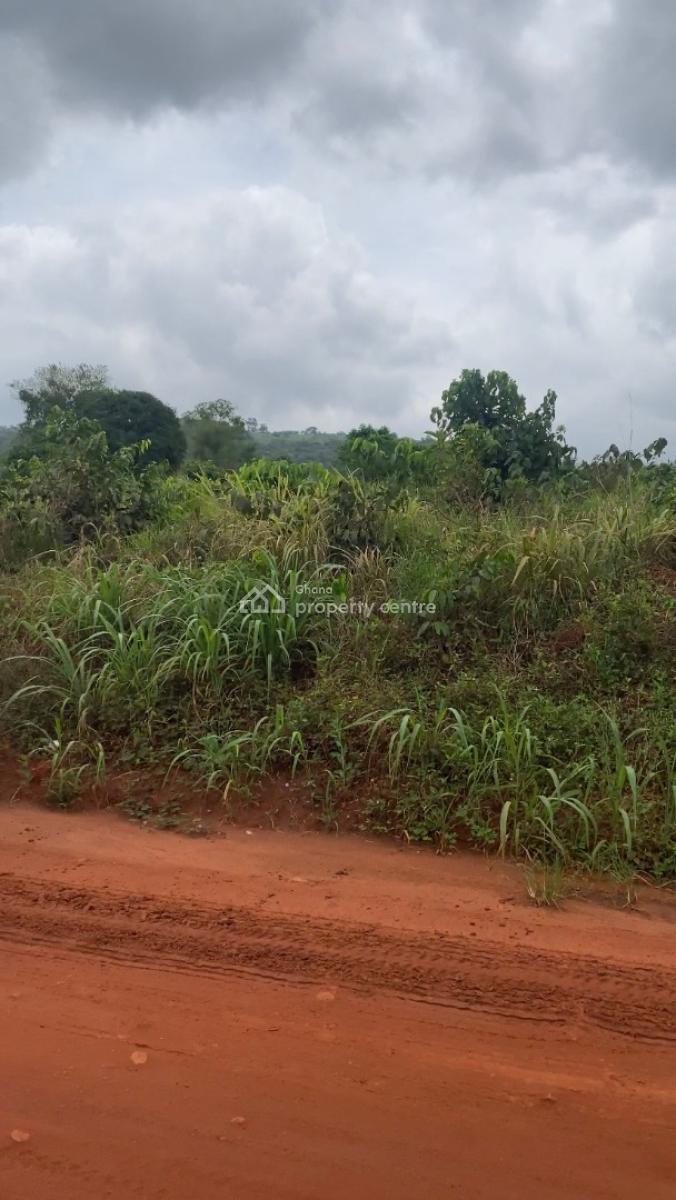 Registered 10 Acres Land, Adukrom, Akuapim North, Eastern Region, Mixed-use Land for Sale