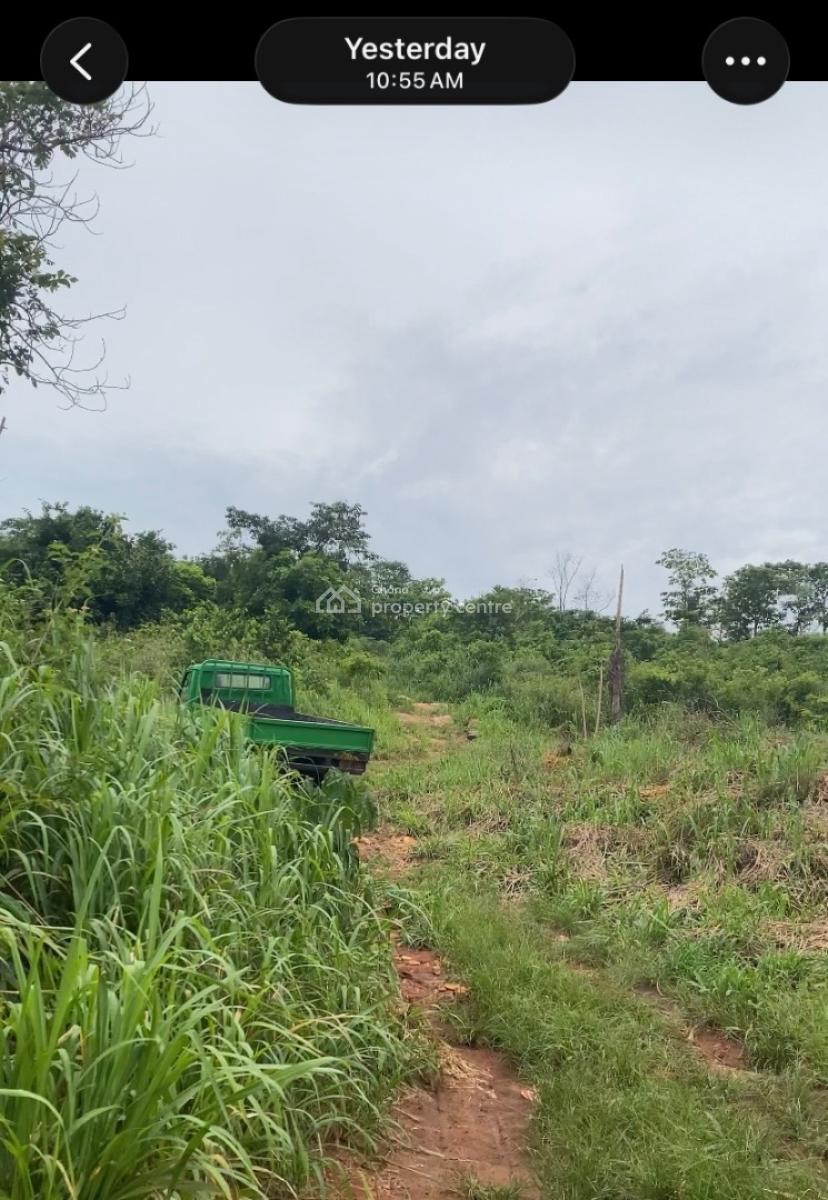 Registered 40 Acres Flat and Mountain Top Land Around Safari Valley,er, Adukrom, Akuapim North, Eastern Region, Mixed-use Land for Sale