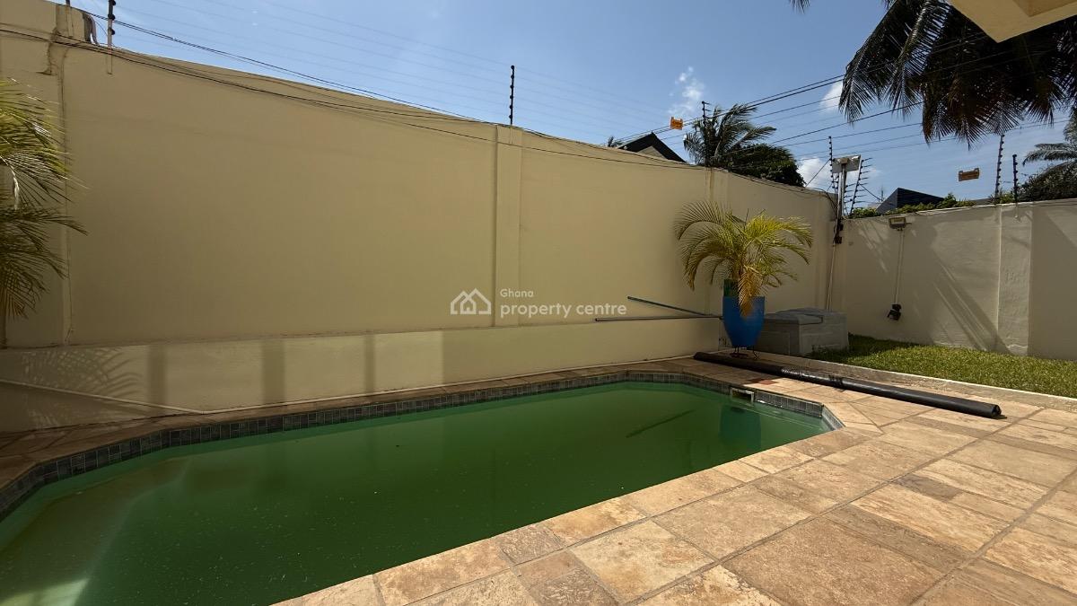 Furnished 3 Bedroom Duplex with a Private Pool, in a Gated Community, Airport Residential Area, Accra, Semi-detached Duplex for Rent