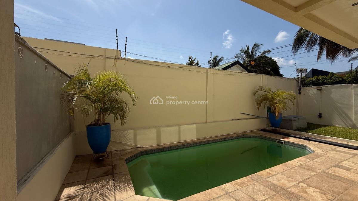 Furnished 3 Bedroom Duplex with a Private Pool, in a Gated Community, Airport Residential Area, Accra, Semi-detached Duplex for Rent