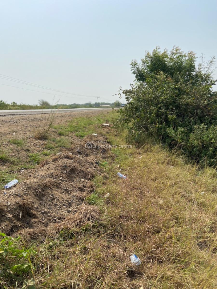 Titled Roadside Land  in Ada Koluedor  Accra--aflao Highway, Ada Koluedor, Ada Foah, Big Ada, Accra - Aflao Highways, Ada East, Accra, Commercial Land for Sale