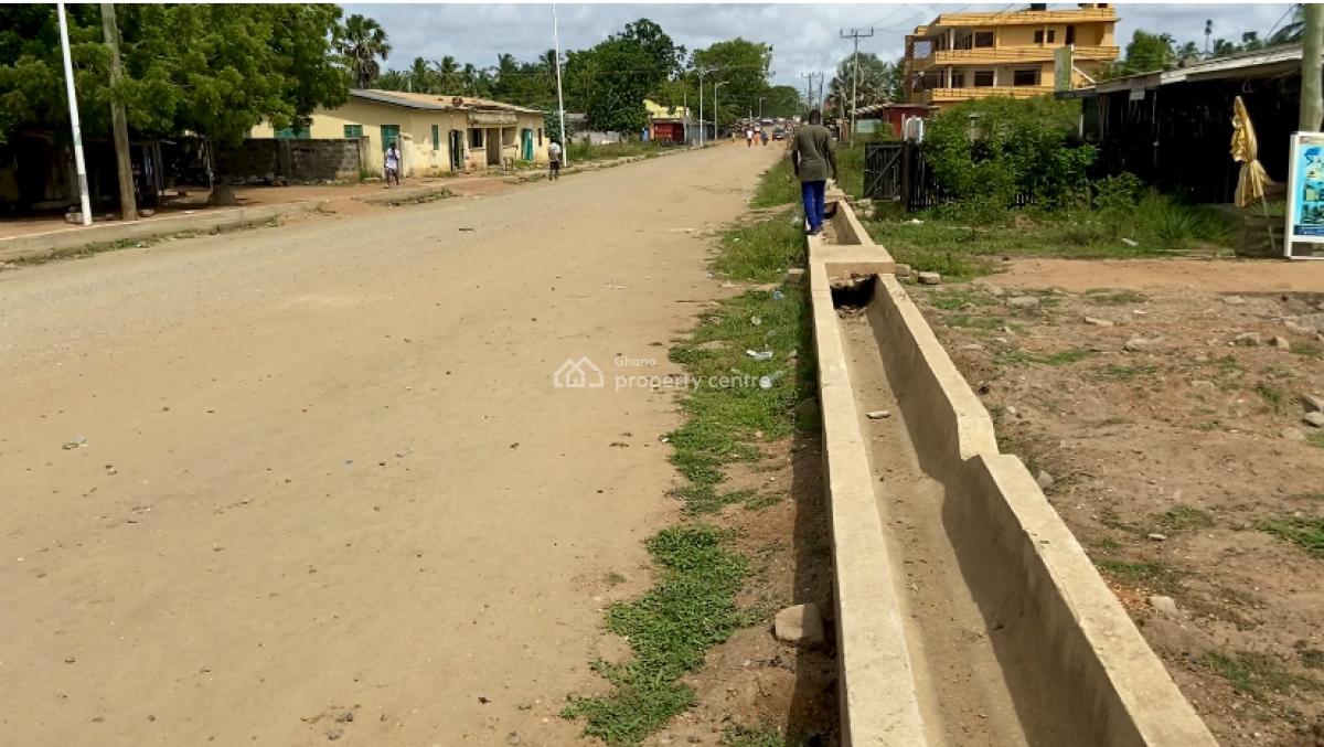 Roadside Land Available in Ada Foah, Ghana  Investment Plots, Ada Foah, Accra Ghana, Big Ada- Ada Foah Road, Ada East, Accra, Mixed-use Land for Sale