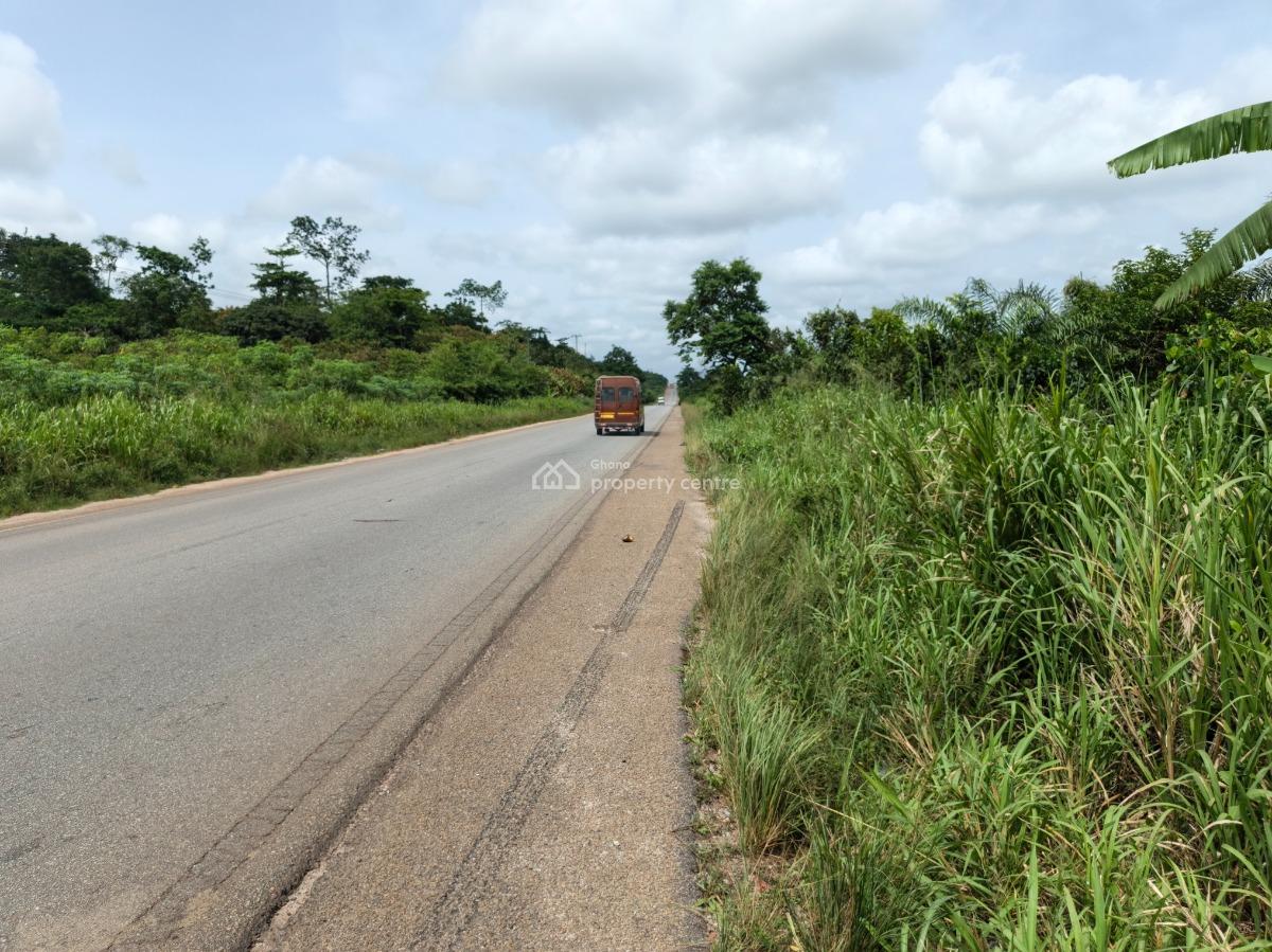 16 Plots Highway Road Side ( Kumasi Bibiani Road), Otakrom, Near Nyinahin, Kumasi Metropolitan, Ashanti, Mixed-use Land for Sale