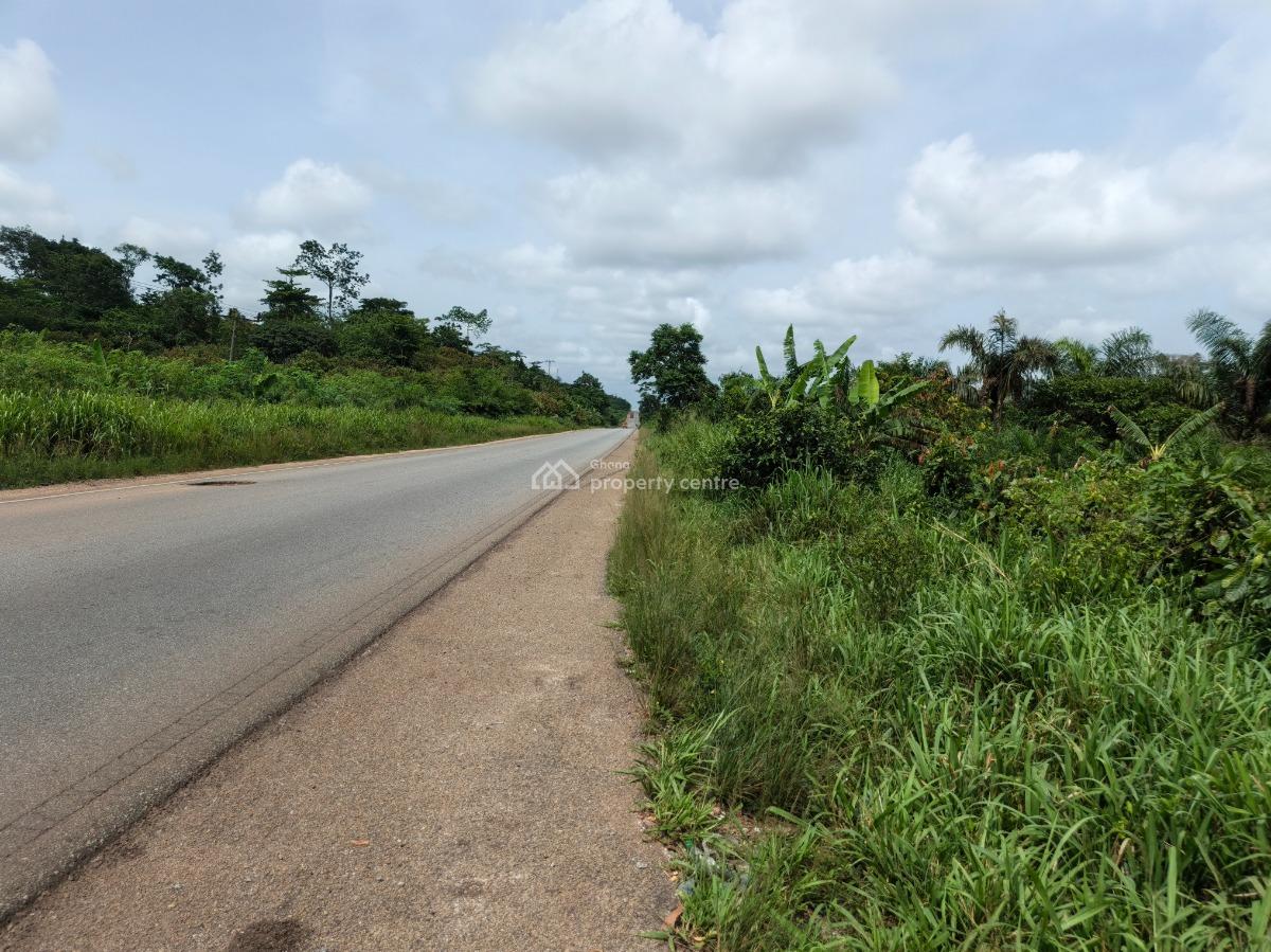 16 Plots Highway Road Side ( Kumasi Bibiani Road), Otakrom, Near Nyinahin, Kumasi Metropolitan, Ashanti, Mixed-use Land for Sale