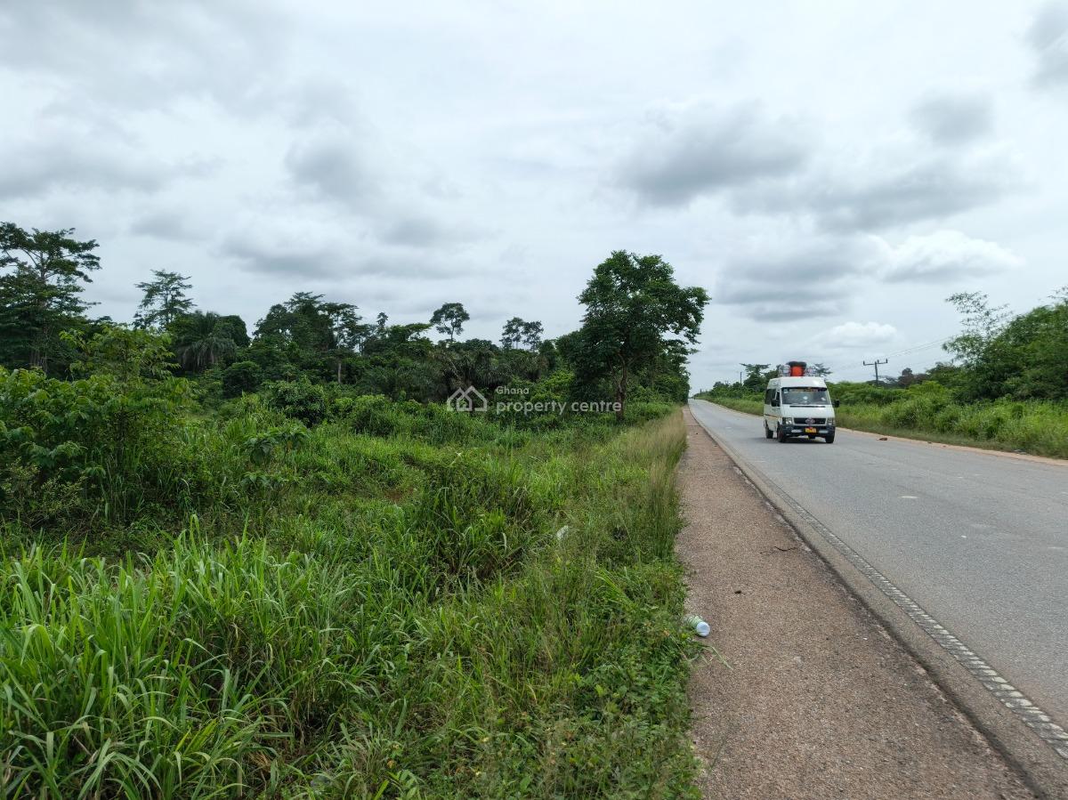 16 Plots Highway Road Side ( Kumasi Bibiani Road), Otakrom, Near Nyinahin, Kumasi Metropolitan, Ashanti, Mixed-use Land for Sale