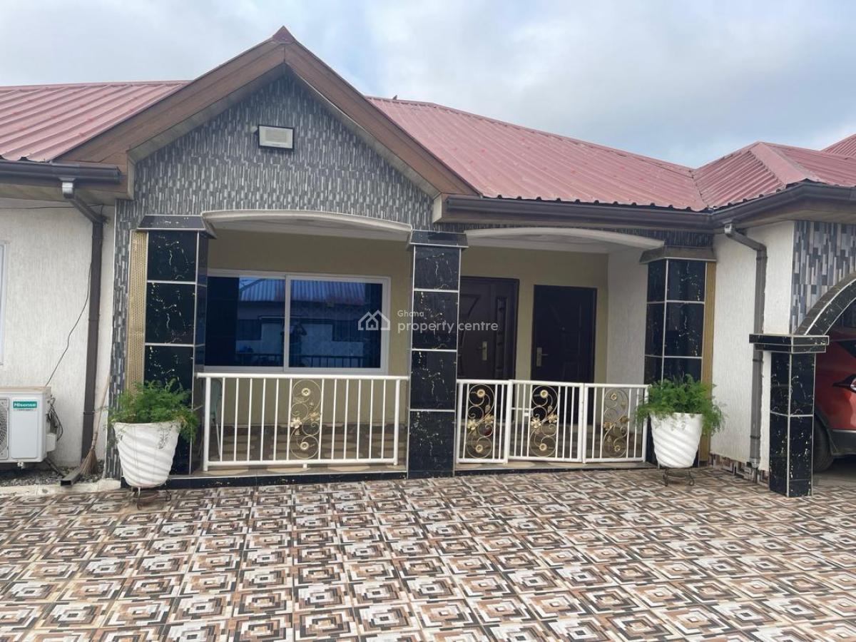 Titled 4master Brm House at Acp Pokuase Kwabenya Accra, Franco Estates Area, Pokuase (pokoasi), Ga West Municipal, Accra, Detached Bungalow for Sale