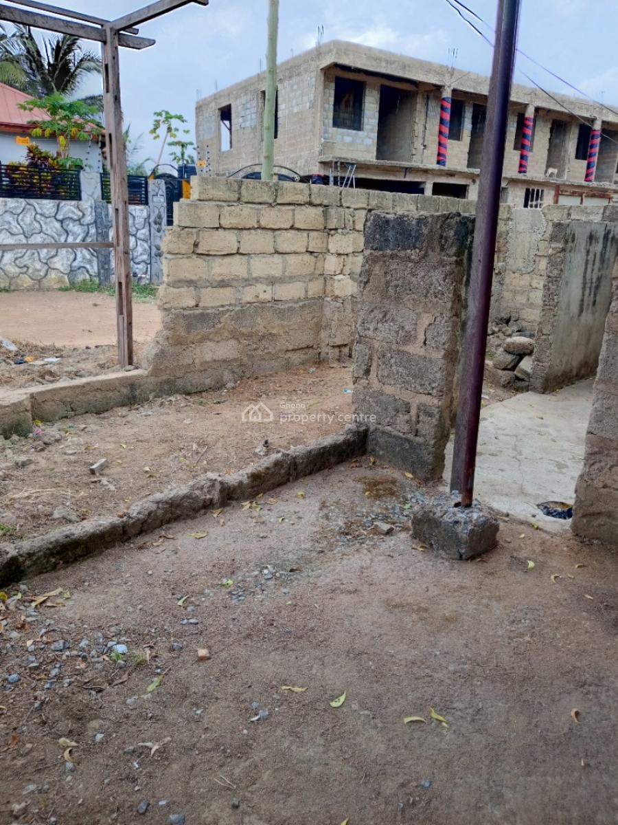 Partially Walled Plot, Ablekuma Nsakina, Ga West Municipal, Accra, Residential Land for Sale