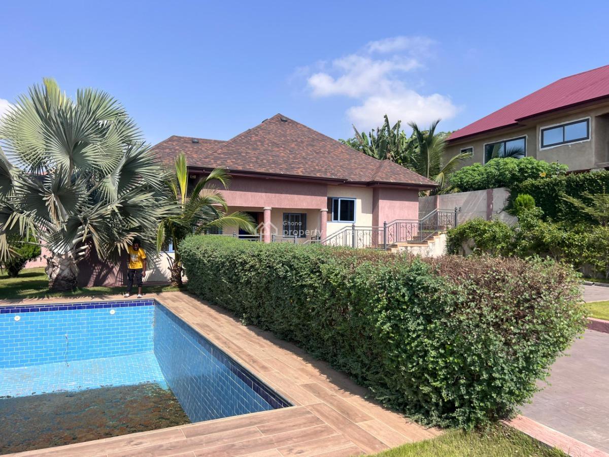 Sea View 3 Master Brm House with Swimming Pool Kokrobite Accra, Kokrobite, Ga South Municipal, Accra, Detached Bungalow for Sale