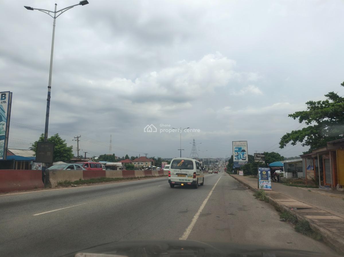 2 Plots ( Highway Road Side), Ejisu, Ejisu-juaben Municipal, Ashanti, Mixed-use Land for Sale