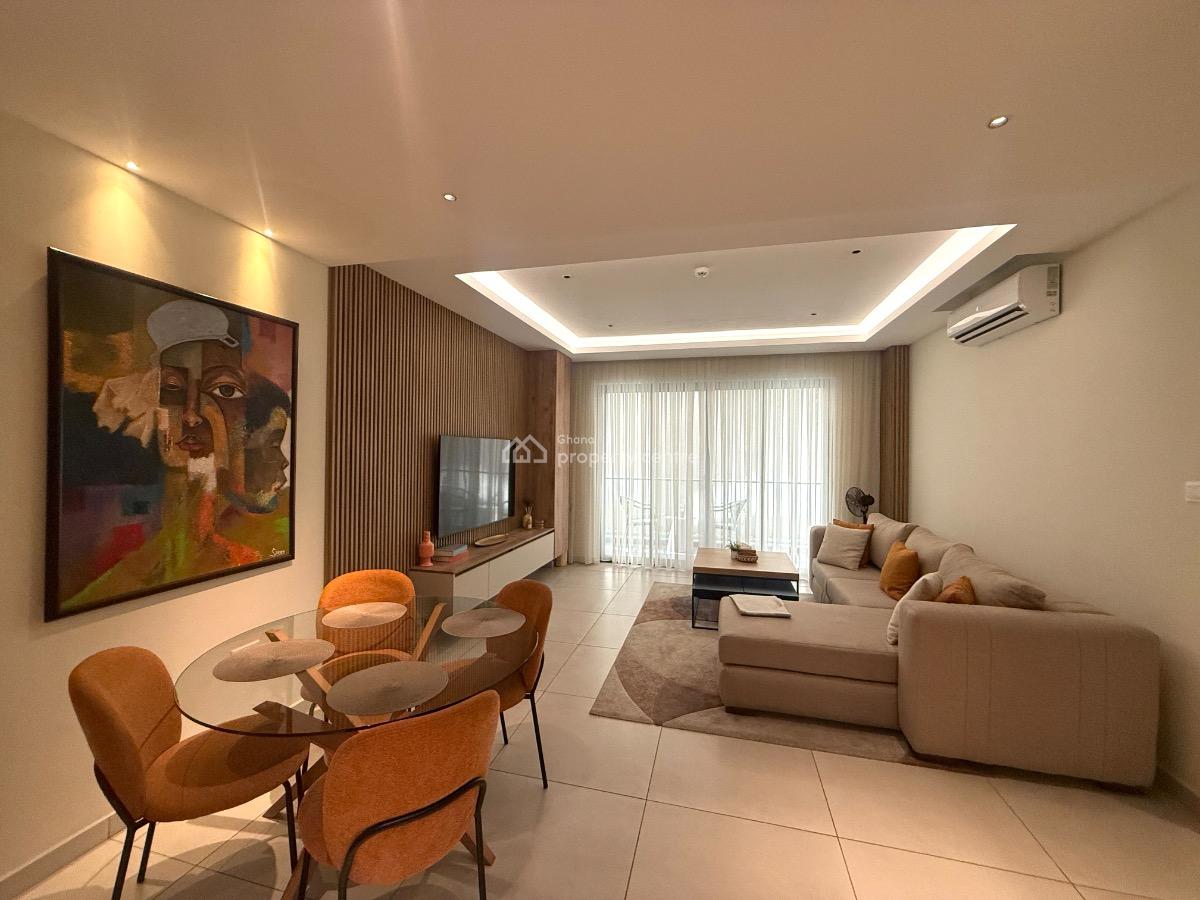 Luxury One Bedroom Furnished, 5th Romania, Cantonments, Accra, Apartment for Rent