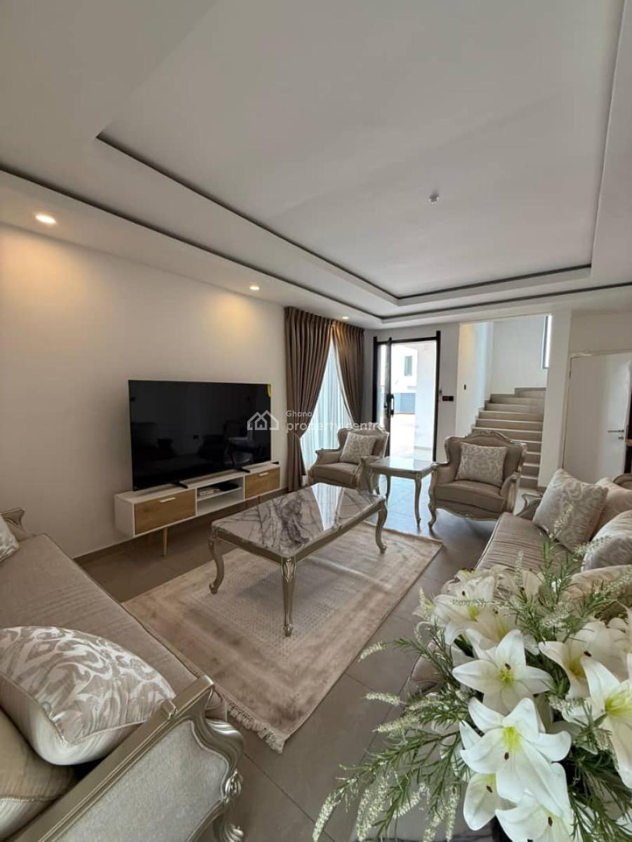 Luxury Fully Furnished 3-bedroom Townhouse at East Legon, Seekers Realty, Adjiringanor, East Legon, Accra, Townhouse for Rent