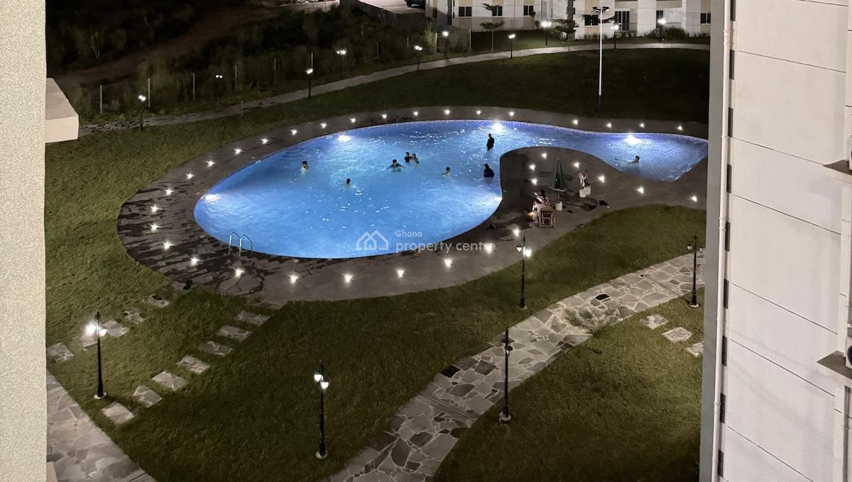 Furnished 3 Bedroom Apartment in a Gated Community with Swimming Pool, Sakumuno, Spintex, Accra, Apartment for Sale