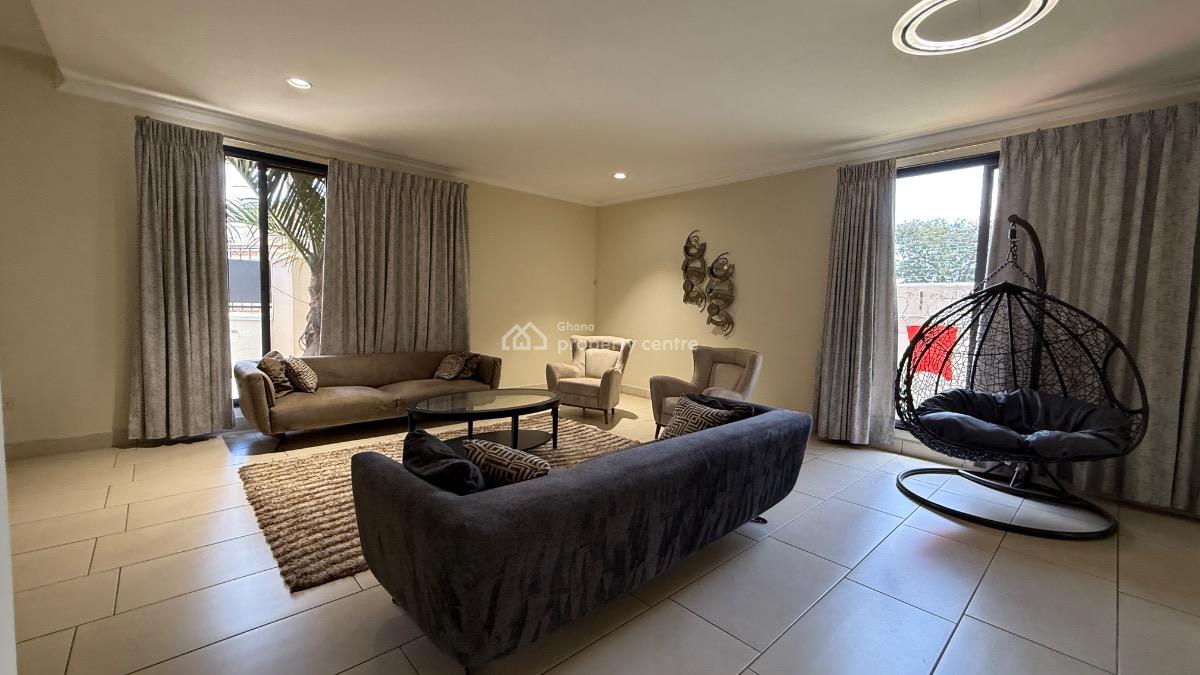 Furnished 3 Bedroom Townhouse in a Gated Community with Pool and Gym, Cantonments, Accra, Townhouse for Rent