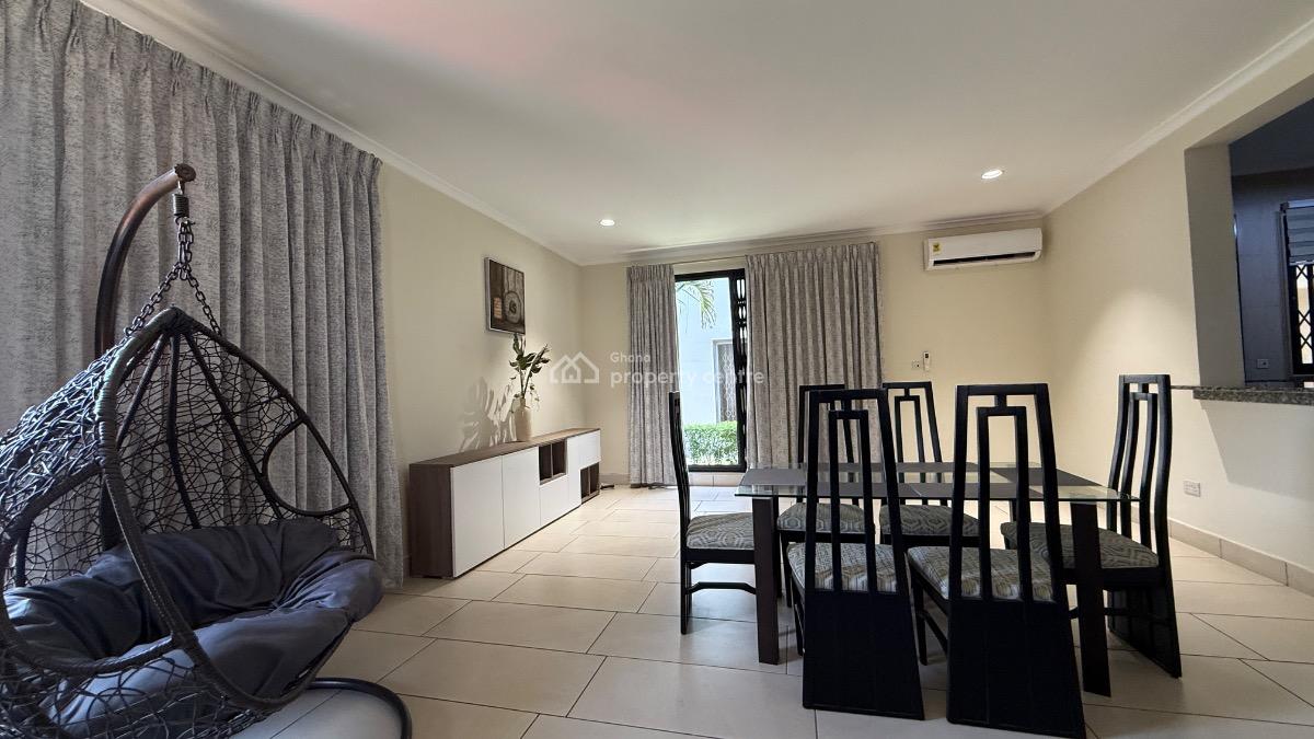 Furnished 3 Bedroom Townhouse in a Gated Community with Pool and Gym, Cantonments, Accra, Townhouse for Rent
