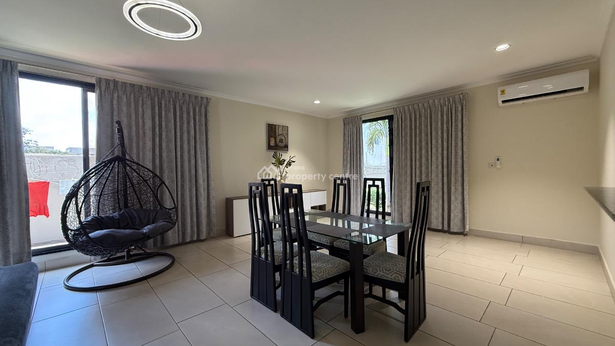 Furnished 3 Bedroom Townhouse in a Gated Community with Pool and Gym, Cantonments, Accra, Townhouse for Rent